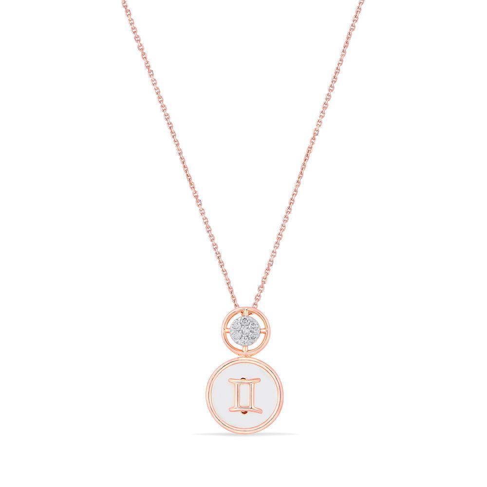 Buy Twin Rays Gemini Diamond Pendant