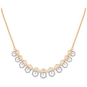 Buy 14 Karat Gold & Diamond Necklace