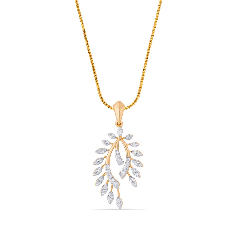 Buy 18 Karat Gold & Diamond Pendant