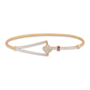 Buy 14 Karat Gold & Diamond Bracelet