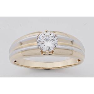 Buy 14 Karat Gold & Diamond Ring