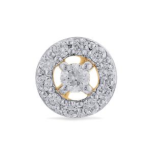 Buy 18 Karat Gold & Diamond Nose Pin