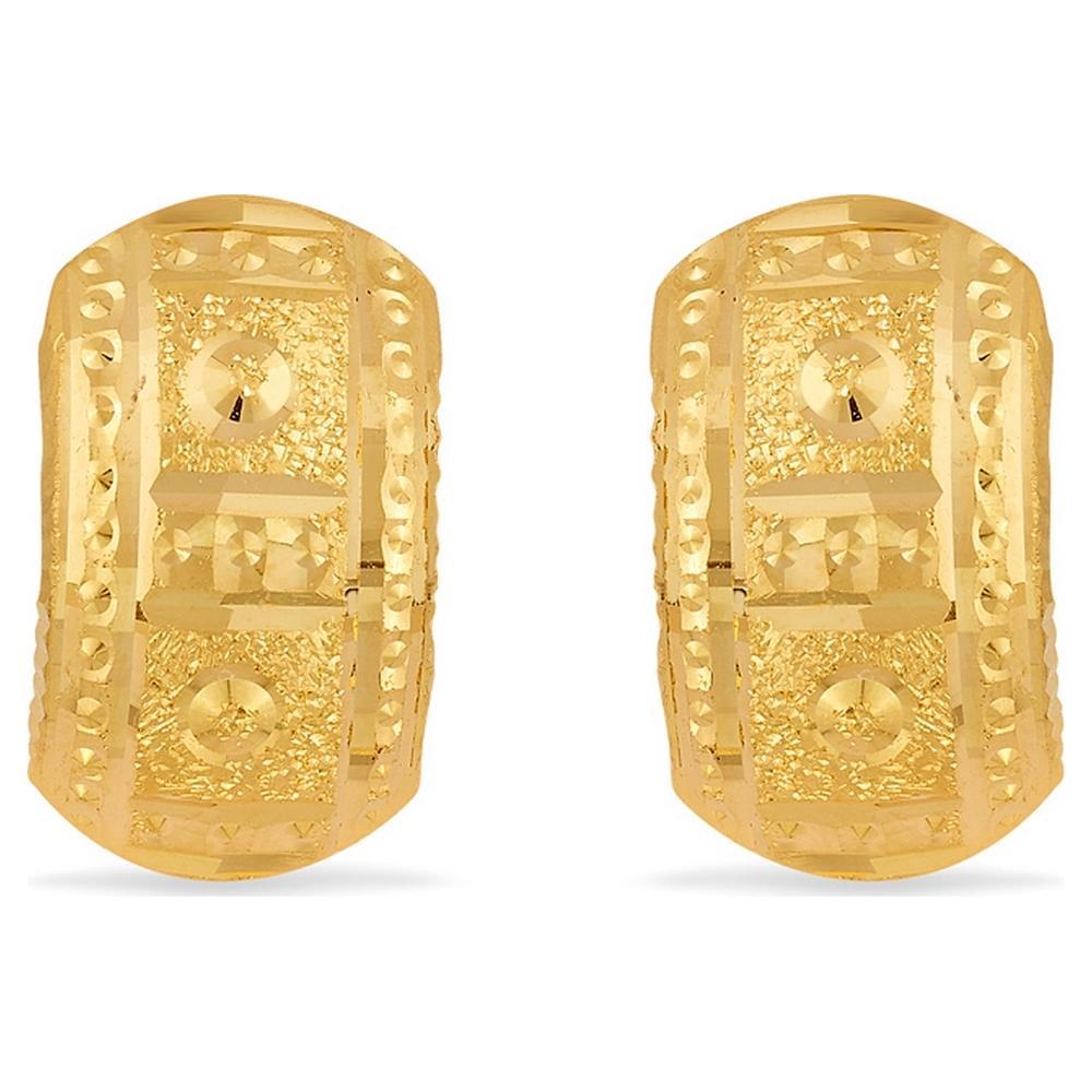 Buy Classic Clickers Gold Earringss