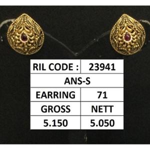 Buy 22 Karat Gold Earrings