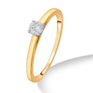 Buy 18 Karat Gold & Diamond Ring