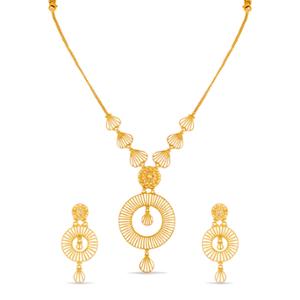 Buy 22 Karat Gold Necklace Set
