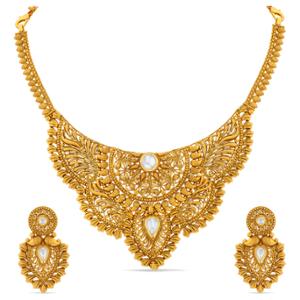Buy 22 Karat Gold Necklace Set