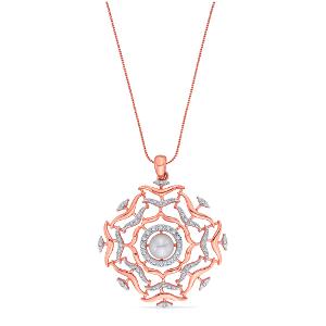 Buy 14 Karat Gold & Diamond Pendant