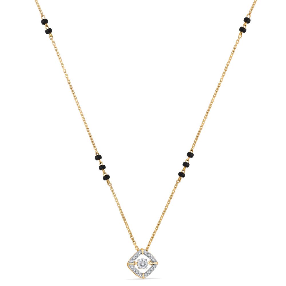 14 Karat Gold & Diamond Mangalsutra | Diamond - Reliance Jewels