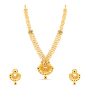 Buy 22 Karat Gold Necklace Set