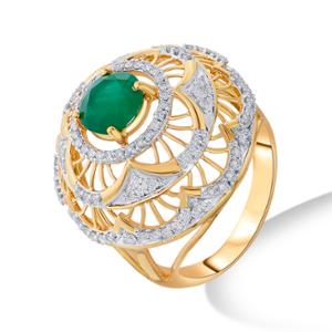 Buy 18 Karat Gold & Diamond Ring