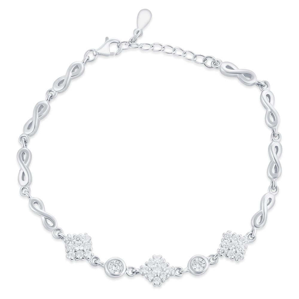 Buy 92.5 Purity Silver Bracelet