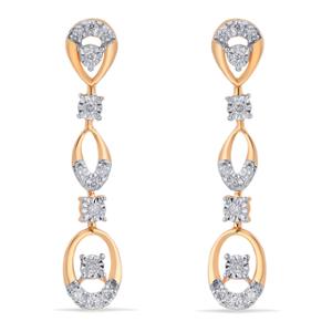 Buy 18 Karat Gold & Diamond Earrings