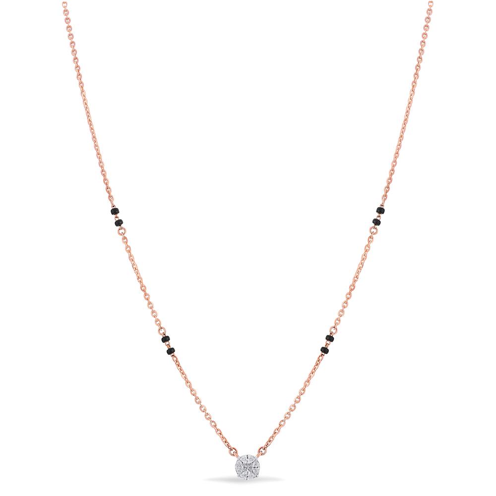 Buy 18 Karat Gold & Diamond Mangalsutra