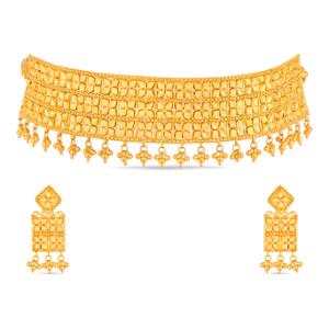 Buy 22 Karat Gold Necklace Set