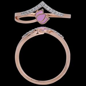 Buy 14 Karat Gold & Diamond Ring