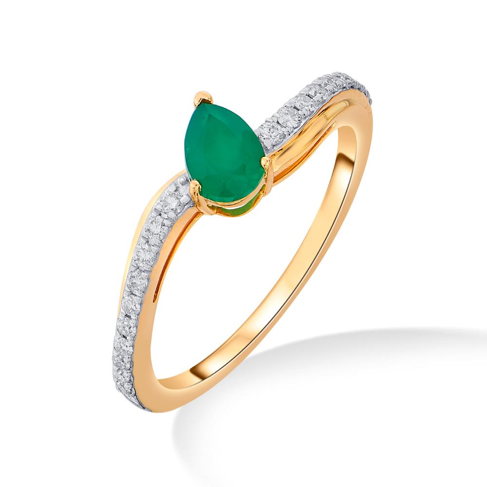 Buy 18 Karat Gold & Diamond Ring
