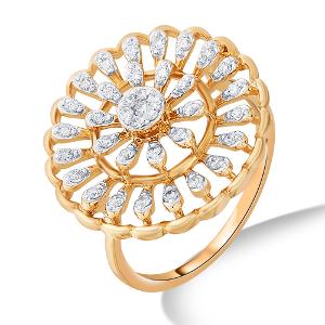 Buy 18 Karat Gold & Diamond Ring