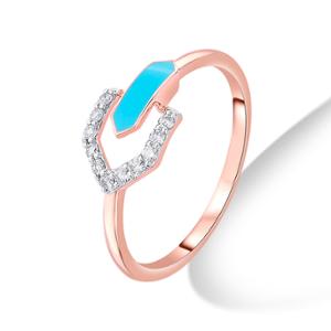 Buy 14 Karat Gold & Diamond Ring