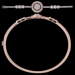Buy 18 Karat Gold & Diamond Bracelet