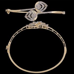 Buy 18 Karat Gold & Diamond Bracelet