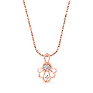 Buy 18 Karat Gold & Diamond Pendant