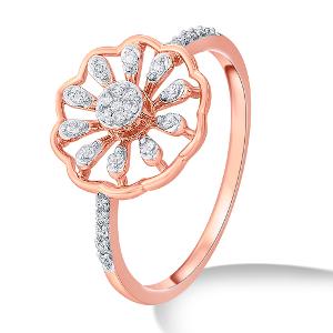 Buy 14 Karat Gold & Diamond Ring