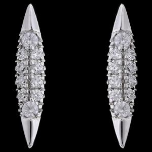 Buy 14 Karat Gold & Diamond Earrings
