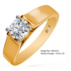 Buy 18 Karat Gold & Diamond Ring
