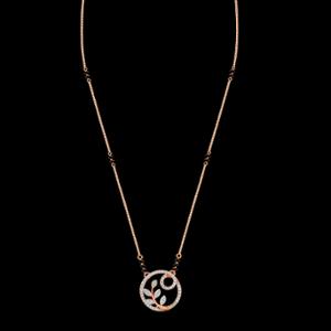 Buy 18 Karat Gold & Diamond Mangalsutra