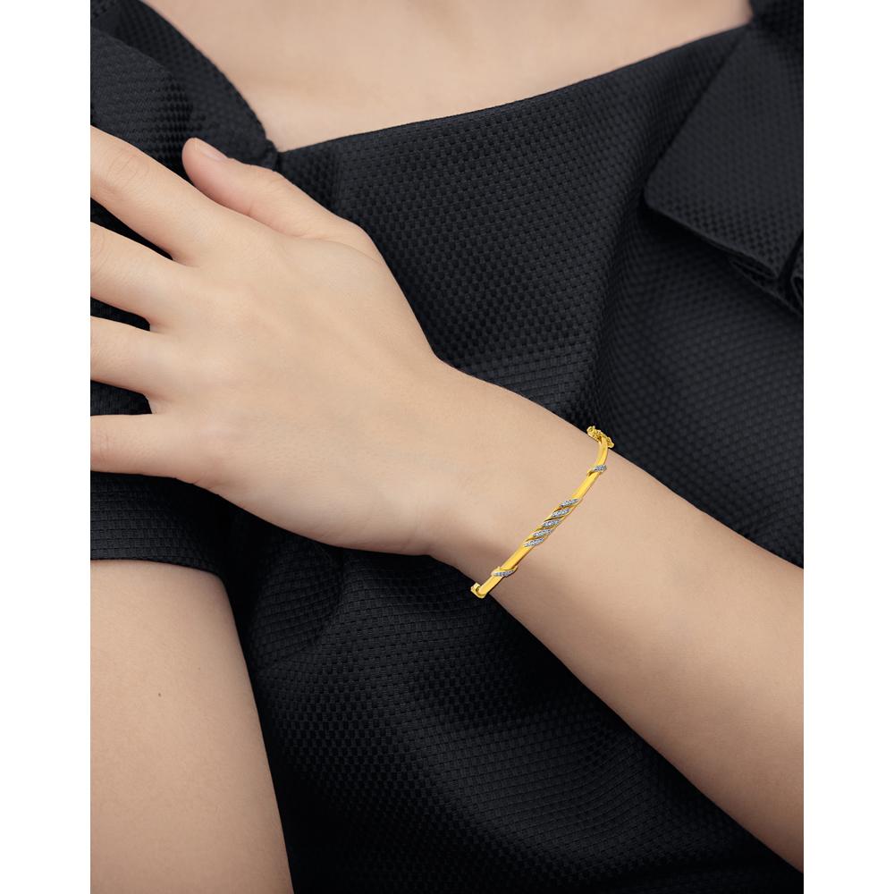 Solid 18k Gold Link bracelet for Women Real Gold  Ubuy India