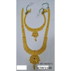 Buy 22 Karat Gold Necklace Set