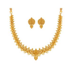Buy 22 Karat Gold Necklace Set