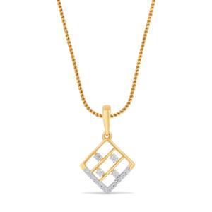 Buy Geometric Sparkle Diamond Pendant