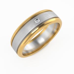 Buy 18 Karat Gold & Diamond Ring