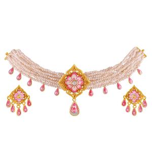 Buy 22 Karat Gold Necklace Set