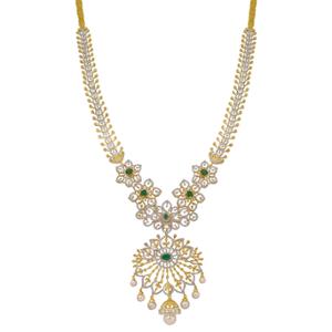 Buy 18 Karat Gold & Diamond Necklace
