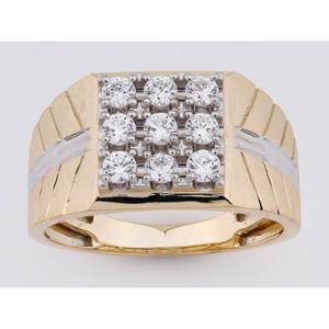 Buy 18 Karat Gold & Diamond Ring