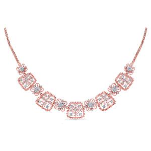 Buy 14 Karat Gold & Diamond Necklace