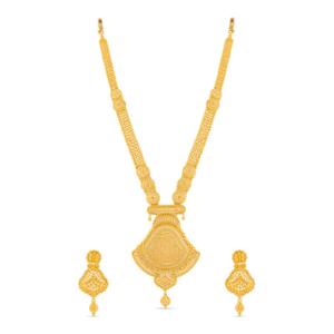 Buy 22 Karat Gold Necklace Set
