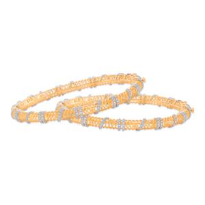 Buy 18 Karat Gold & Diamond Bangles