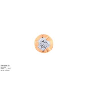 Buy 22 Karat Gold & Diamond Nose Pin
