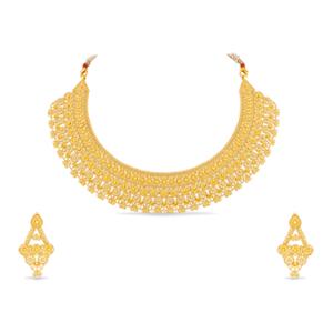 Buy 22 Karat Gold Necklace Set