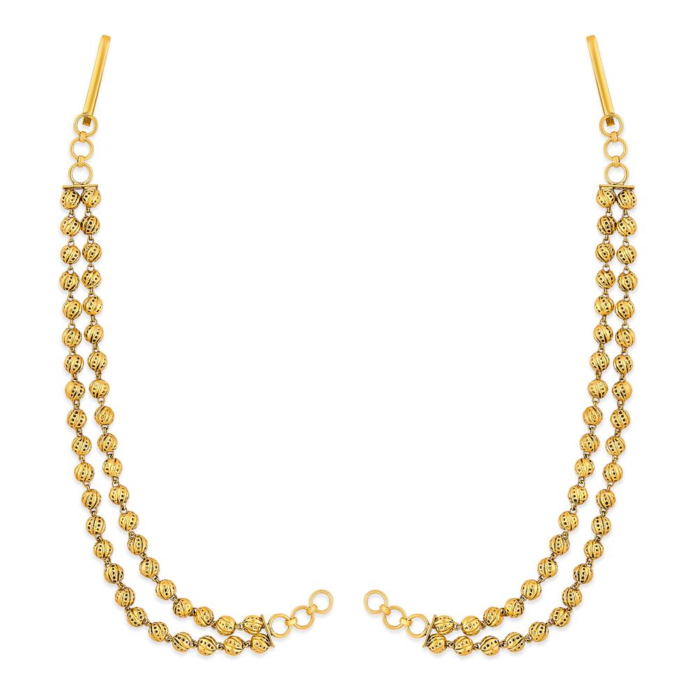 Buy 22 Karat Gold Earrings Chains