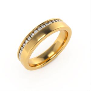 Buy 18 Karat Gold & Diamond Ring