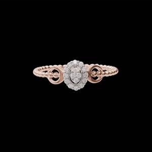 Buy 14 Karat Gold & Diamond Ring