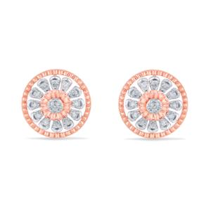 Buy 18 Karat Gold & Diamond Earrings