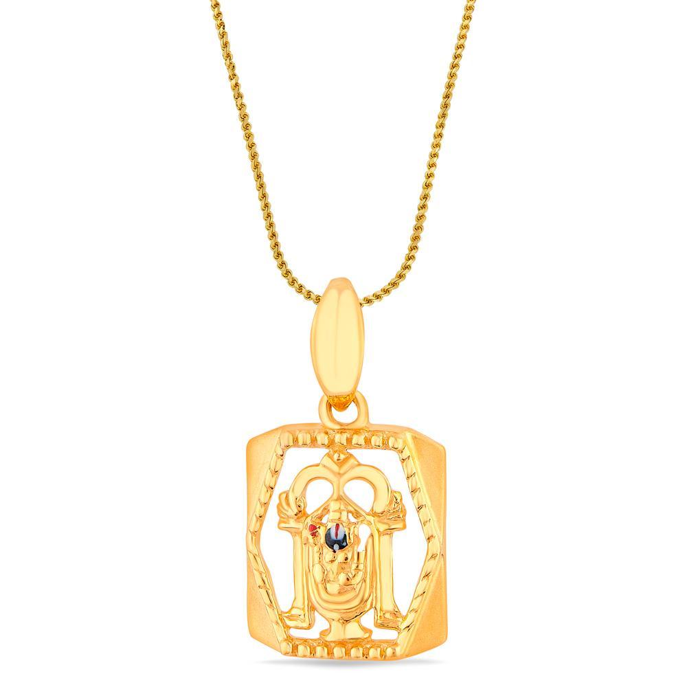 Buy Lord Venkateswara Gold Pendant