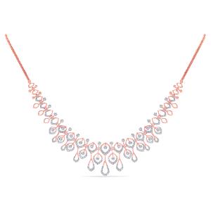 Buy 14 Karat Gold & Diamond Necklace