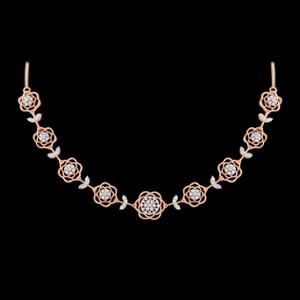 Buy 14 Karat Gold & Diamond Necklace